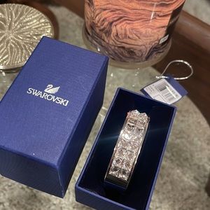 Swarovski Crystal Bangle Bracelet in Box with tag